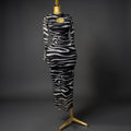 Midnight Zebra Elegance